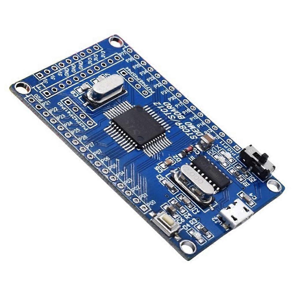 STC89C52 STC51 Development Board Featuring Integrated Basic Circuit Module