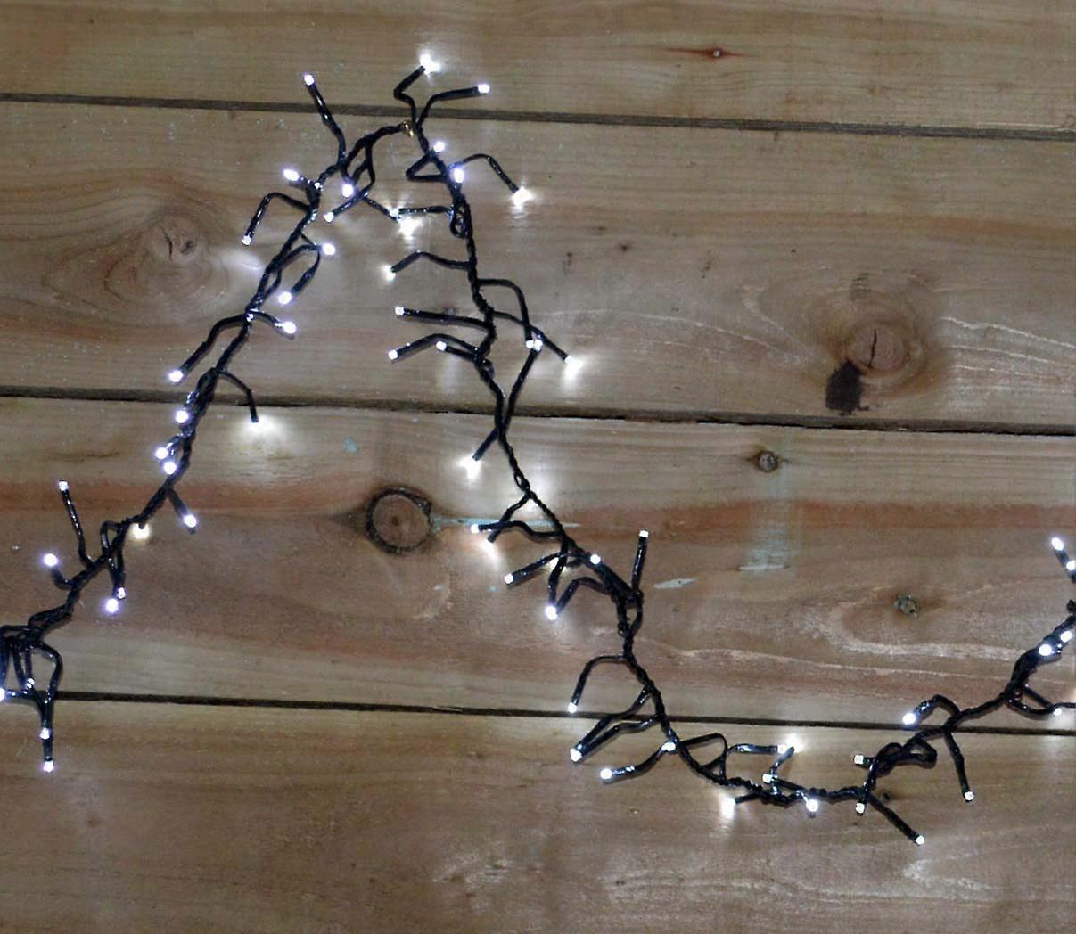 720 (9.0M) Super Bright White Led Cluster Lights With Multi Control