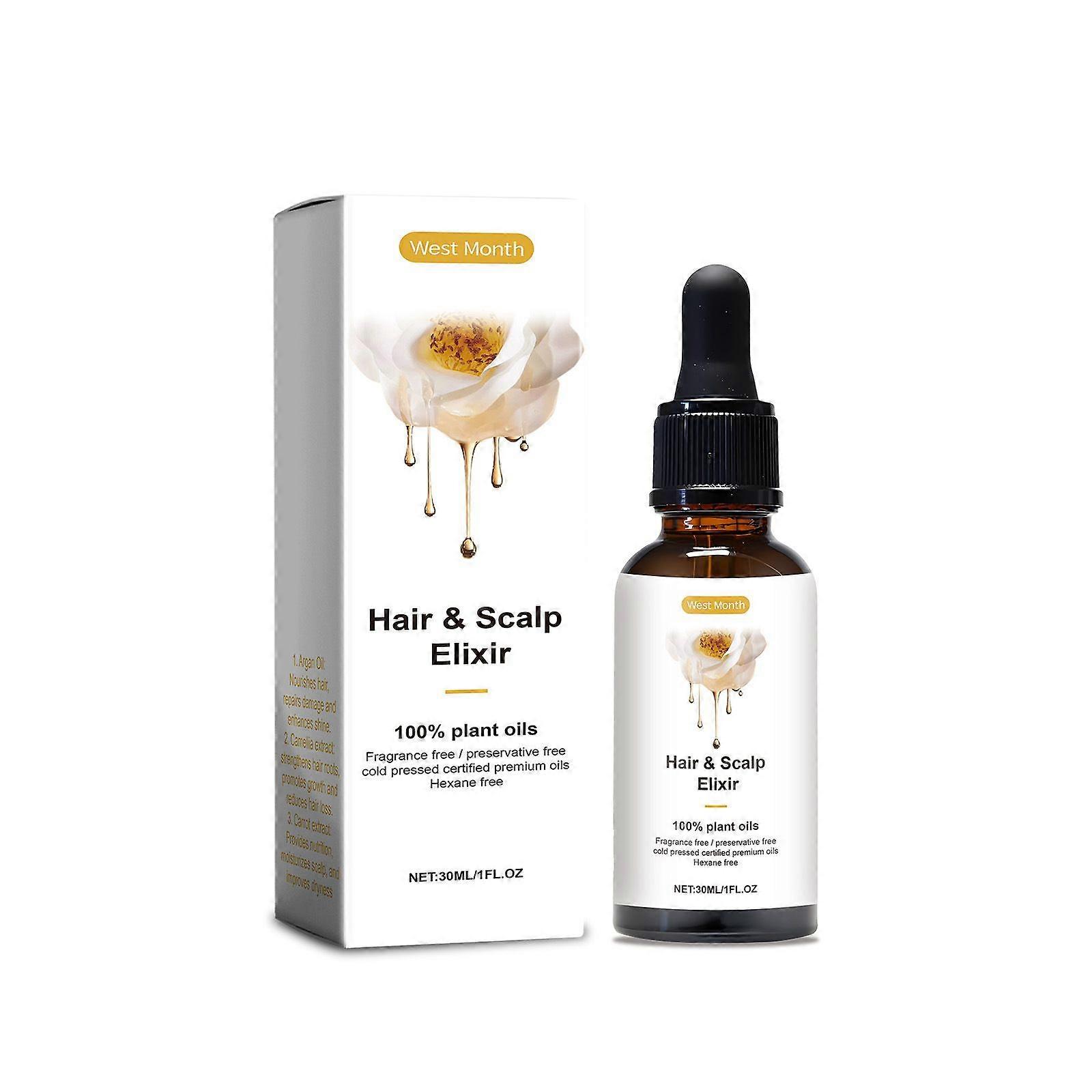 Essência de Cuidados com o Cabelo do Mês Oeste Nutritiva Brilho do Cabelo Brilho do Cabelo Brilho Suave
