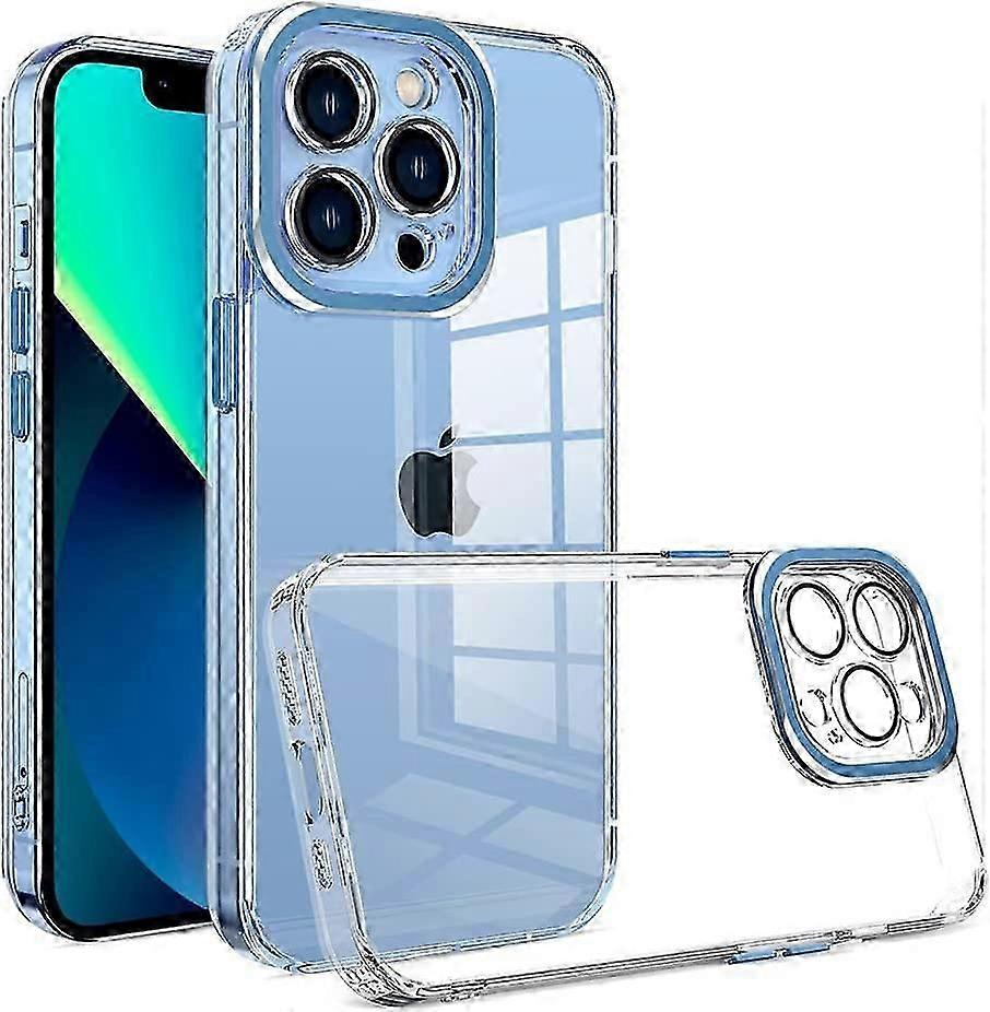 iPhone 13 proケースに適用可能、レンズオールインクルーシブ保護フィルム付き、シェルとフィルム一体型のiPhone 13 Proケース、耐衝撃バッファーケース付き(