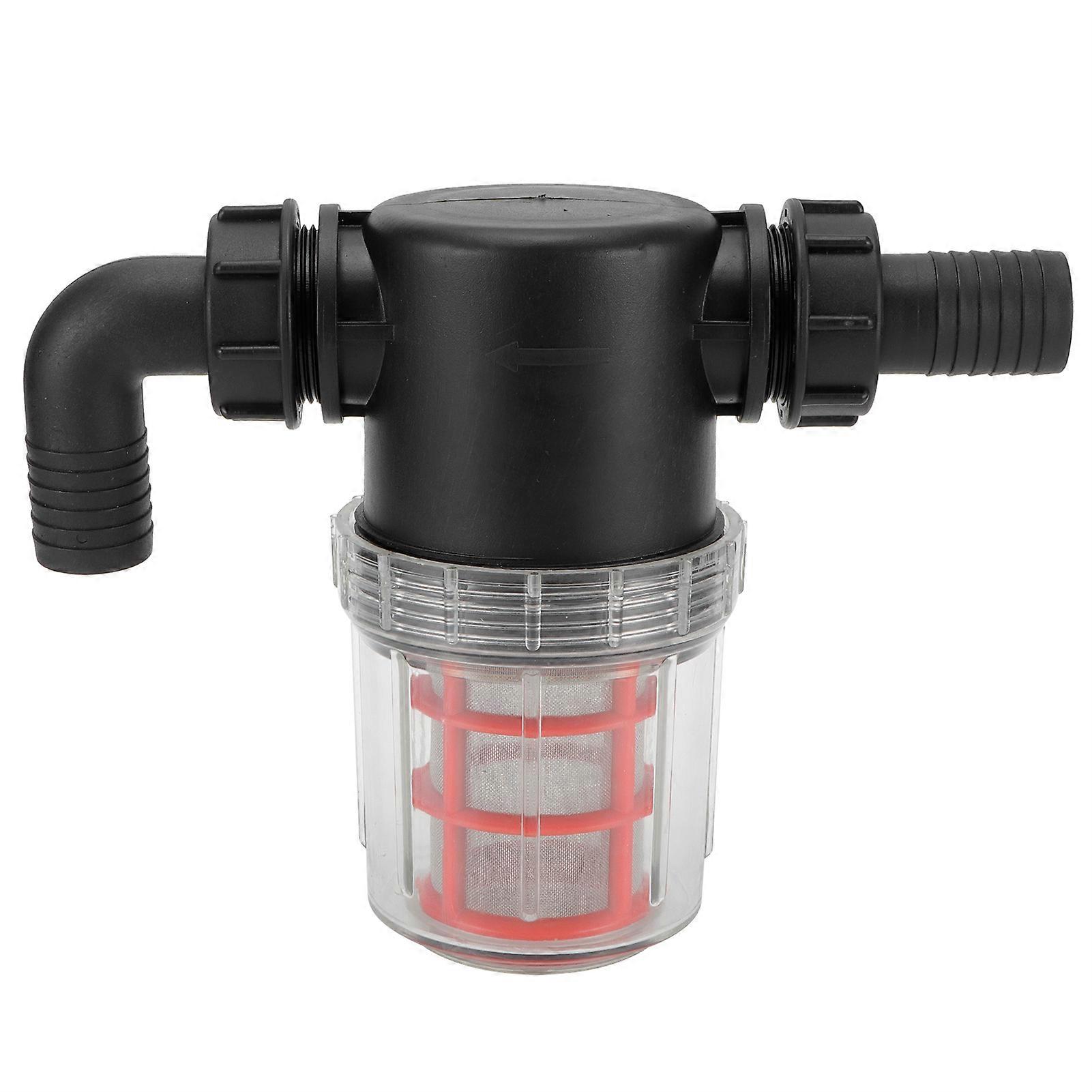 Screen Irrigation Water Filter Strainer for Garden and Agriculture, 1 Inch Size, Durable Plastic, Compatible with Standard Hoses