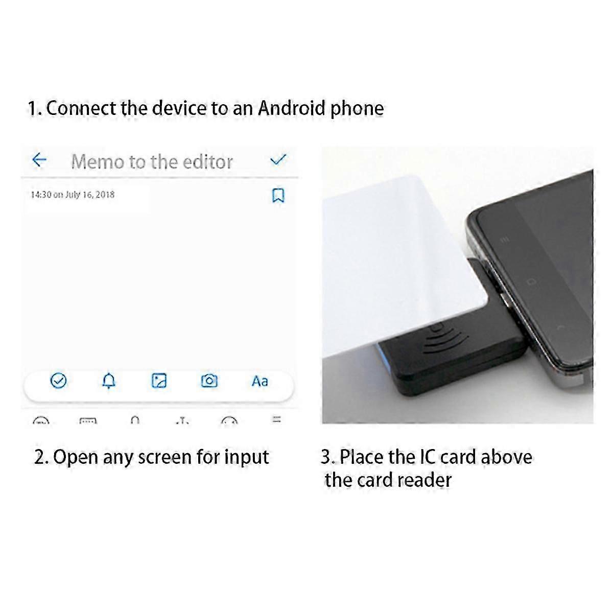 Mini interfaccia di tipo C 134.2Khz RFID EMID -B Lettore di identificazione animale adatto per Ear Tag Caviglia Tag per Cat jn