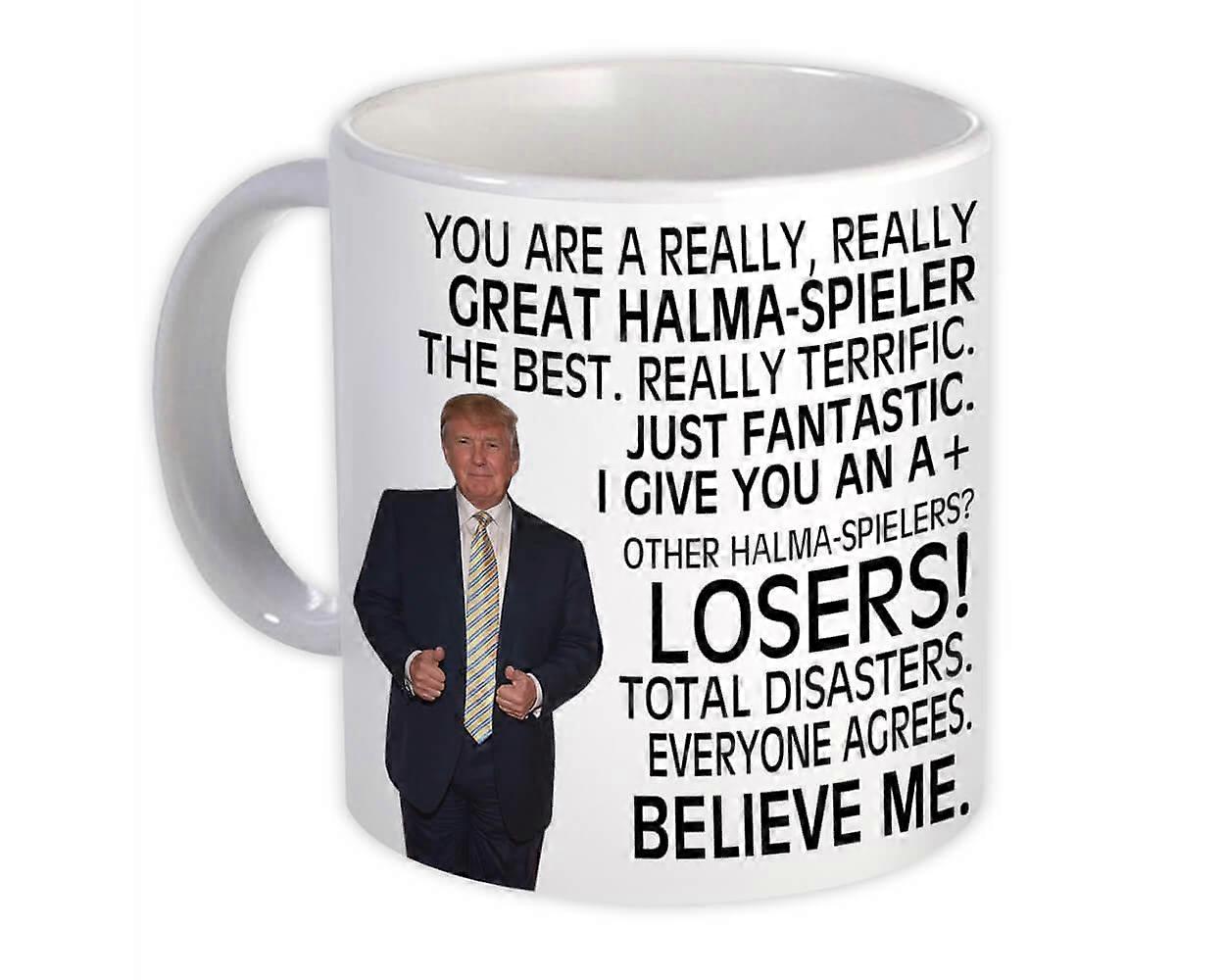Halma Cadeau Drôle Trump : Mug Super
