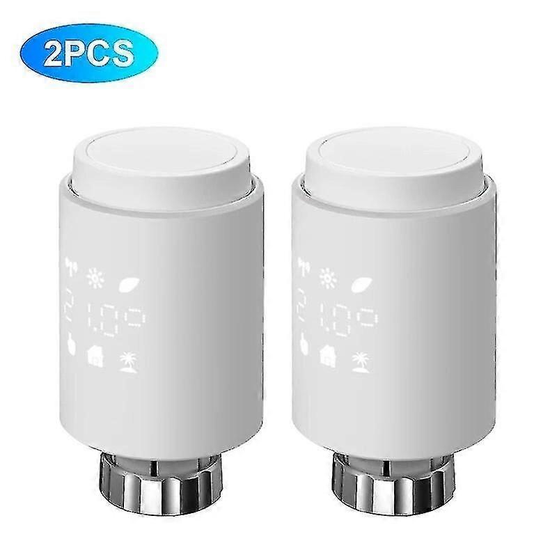 Tuya Zigbee Trv Smart Thermostat Radiator Actuator Valve Programmable Temperature