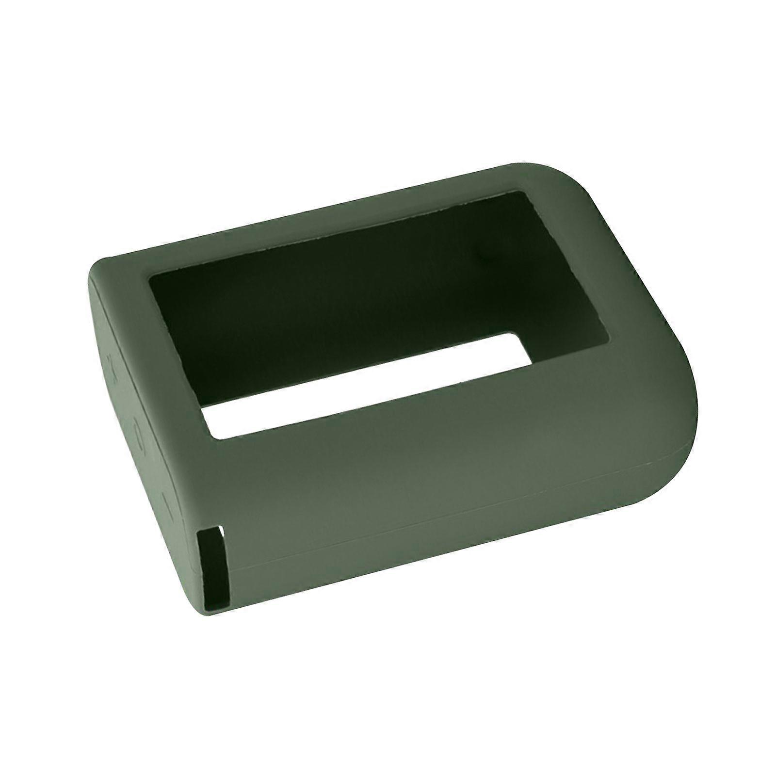 Durability Silicone Case Sleeve for ASM11A Speakers, NonSlip Grip and Shock Protections for Im prove Safety Carry Case  Green