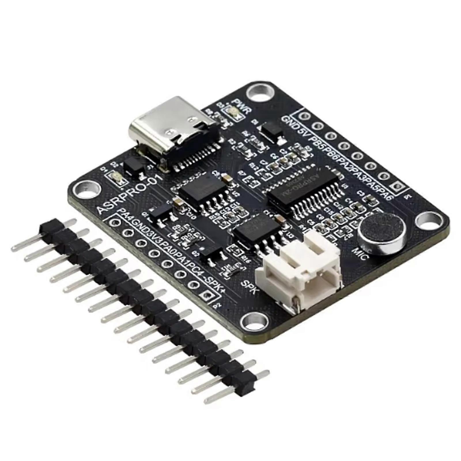 ASRPRO Voice Intelligent Speech Recognition Voice Command Recognition Board with 4MB Flash for Enthusiasts