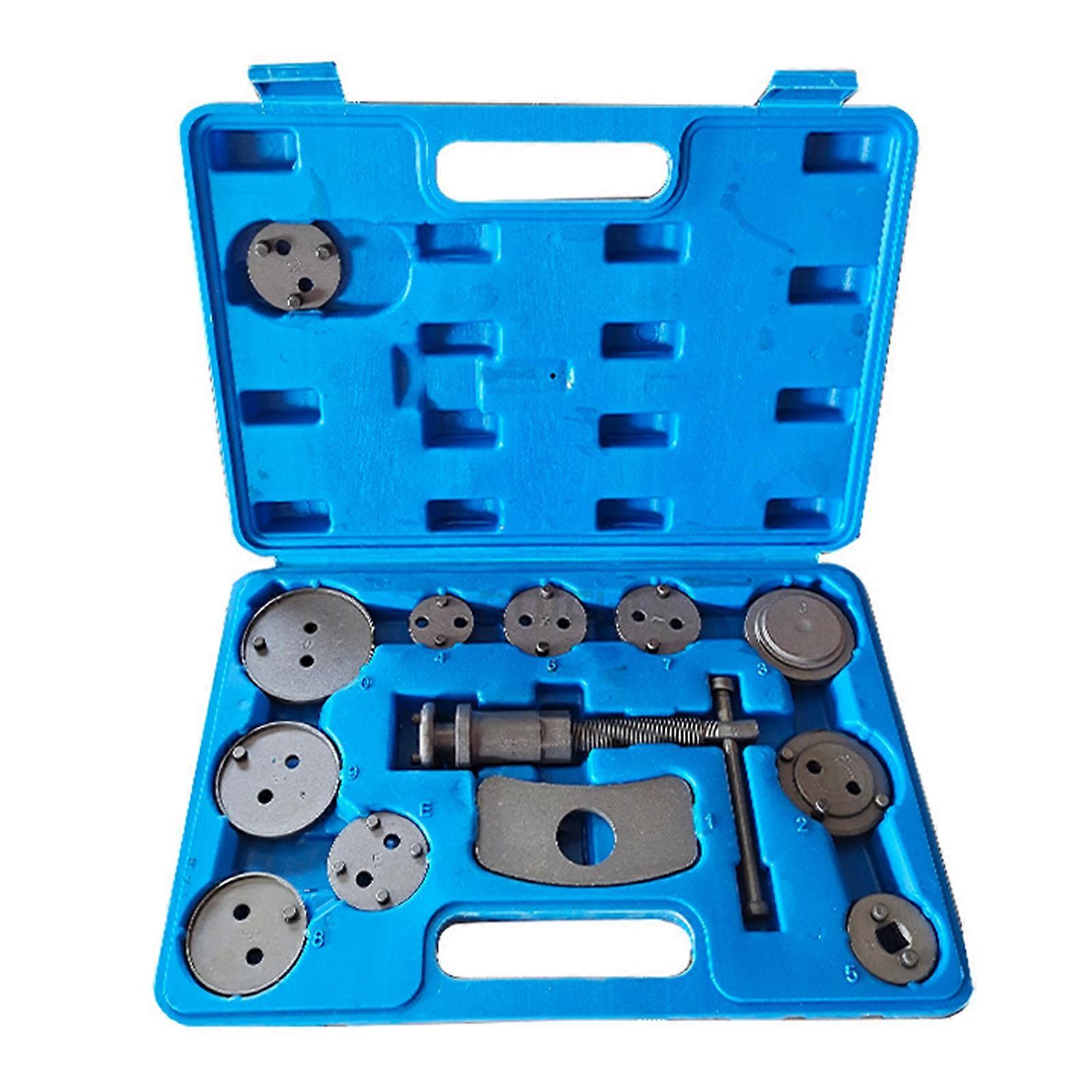Stable Car Brake Caliper Rewind set 12Pcs Steel Piston Compressor Set with Magnetic Adapters Brake Caliper Maintenance