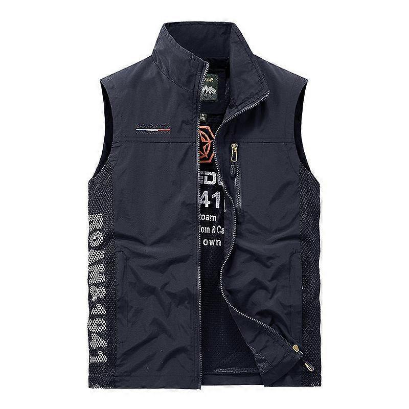 Men 'S Vest Men 'S Sports Fishing Vest Tooling Vest Casual Quick -Drying Breathable Men 'S Vest