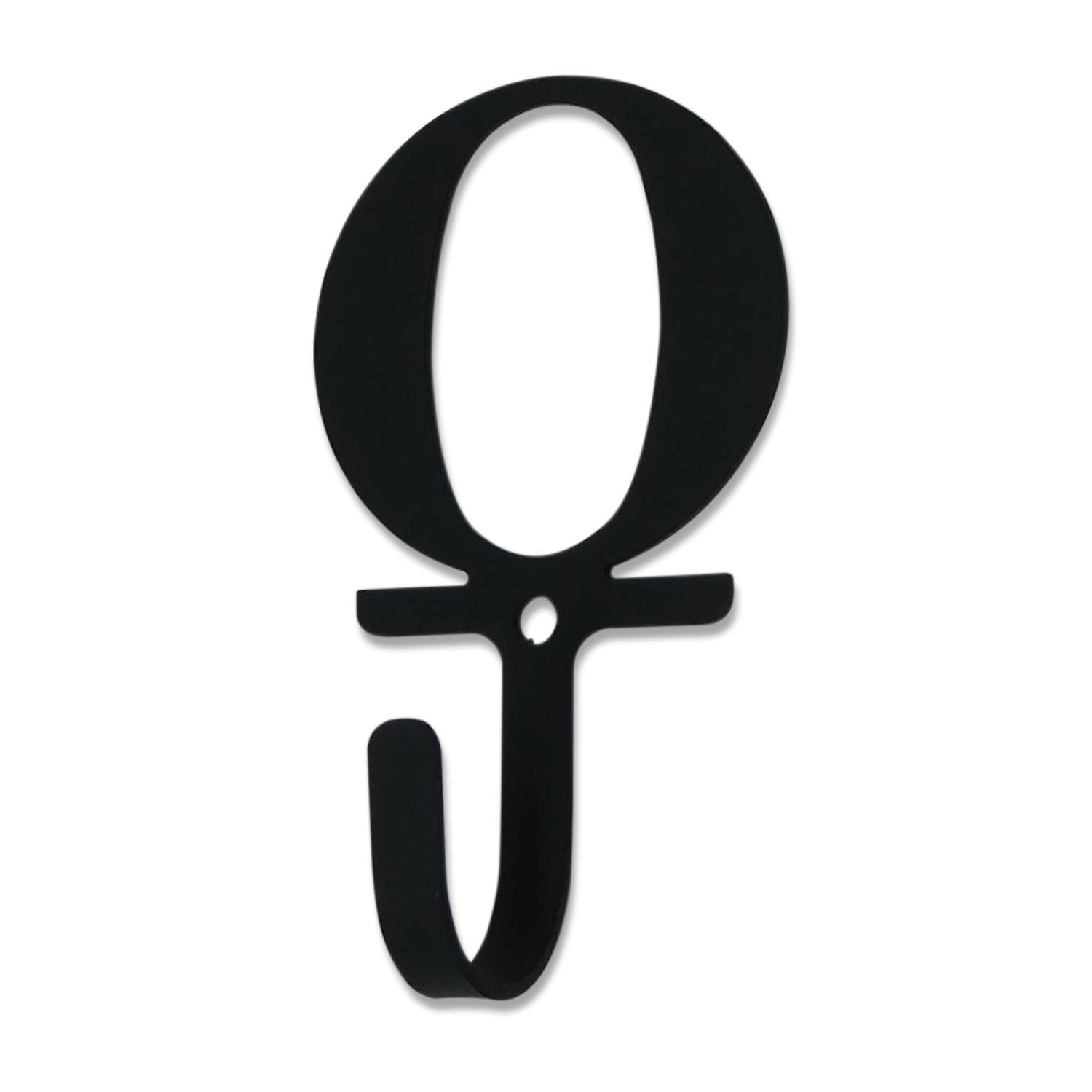 Letter O Wall Hook Small