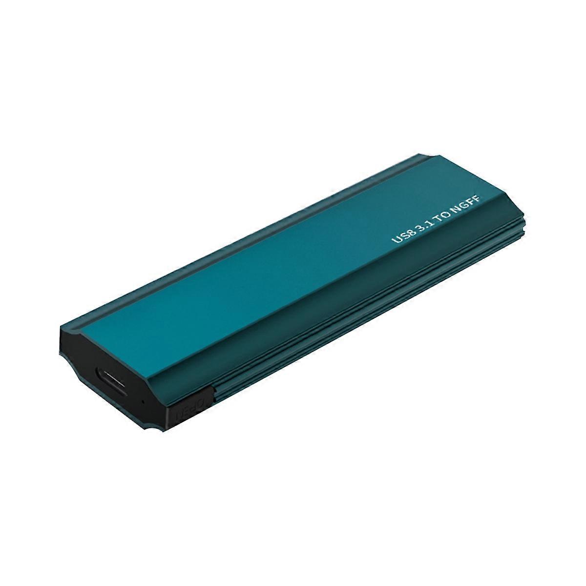 M.2 NGFF SSD HDD Enclosure10Gbps USB3.1 to Type C External Hard Drive Case for SATA Support 2230 2242 2260 2280