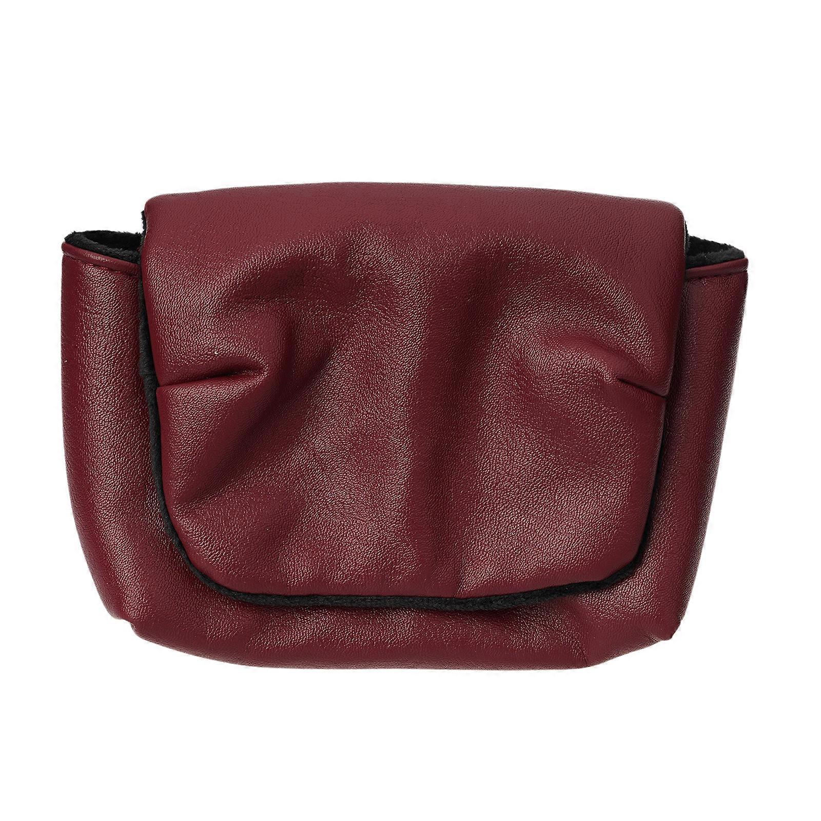 Camera Storage Case Cover for X100V 100S 100F G7XIII Cameras PU Leather Storage and Transport Easily BBK-12L wine red