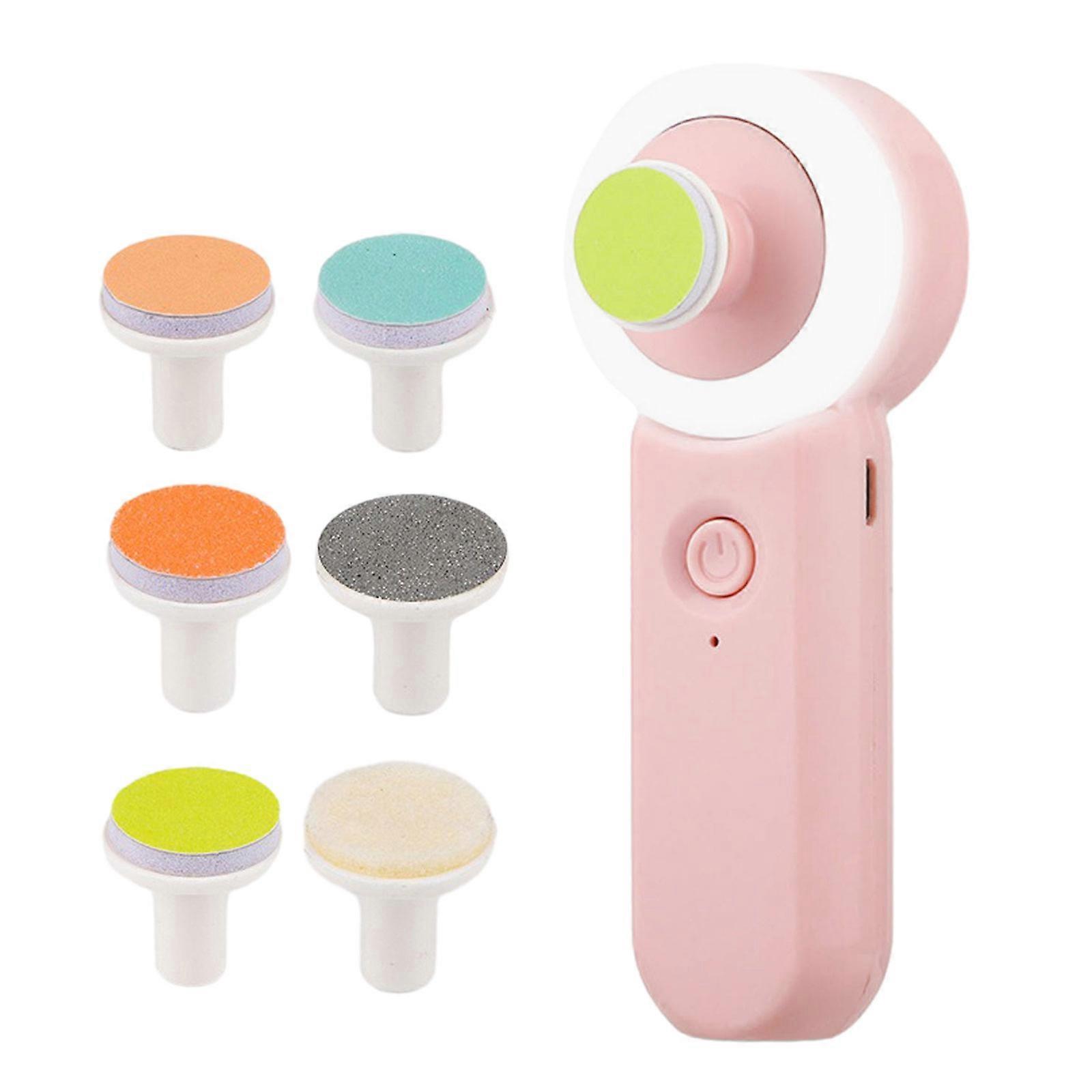 Ergonomic Baby Set Precise & Comfortable Trimming Kits Baby Nails Grooming Set with Soft Light Comfortable & Accurate Pink