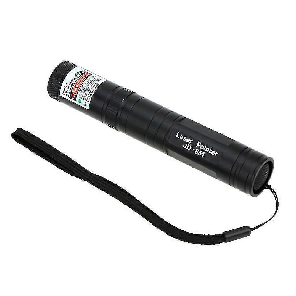 JD-851 5mW Υψηλής Ισχύος 532nm Πράσινο Φως Ρυθμιζόμενο Starry Sky Star Cap Laser Pointer Pen Φακός