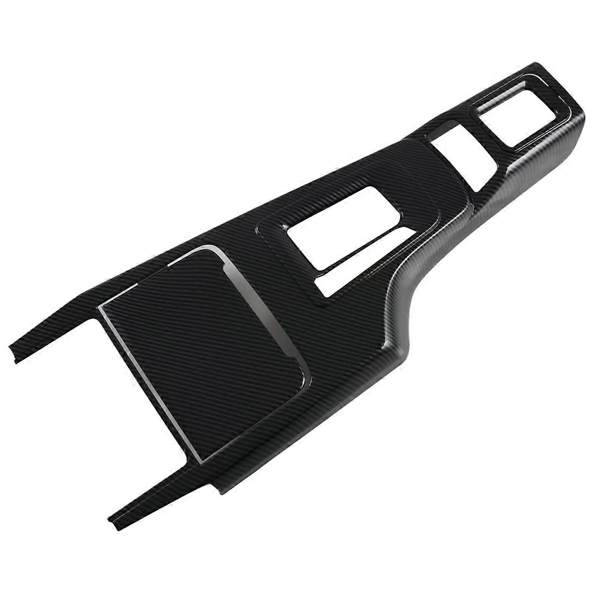 For Fortuner 2024 ABS Carbon Fiber Center Console Gear Shift Panel Frame Cover Trim Decoration Acces