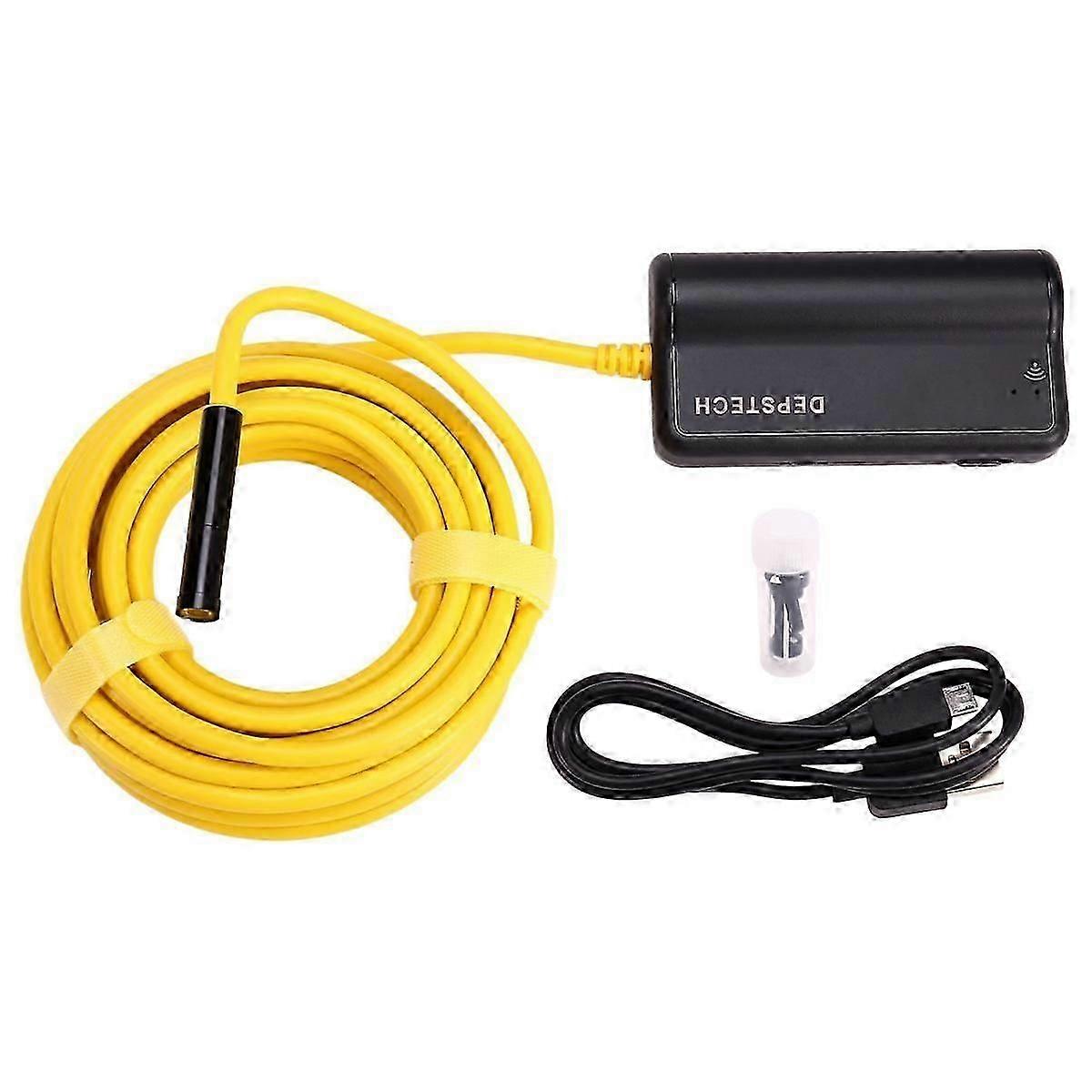 Dual Lens Endoscope Camera 1080P Dual Camera Borescope Inspection Camera 6 Adjustable LED Zoom Wate
