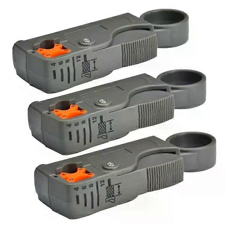 Coaxial Cable Stripper Tool-3 PCS Pliers for Precision Stripping