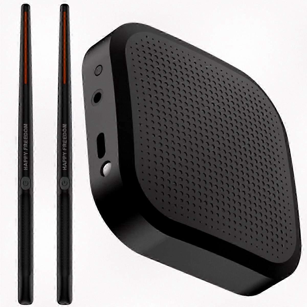 Wireless Digital Air Drum Kit - Handheld Drum Sticks & Foot Controller, Perfect for New Players, Kids, and Grown-Ups