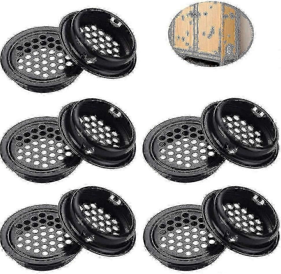 10 Pcs Round Stainless Steel Ventilation Grille