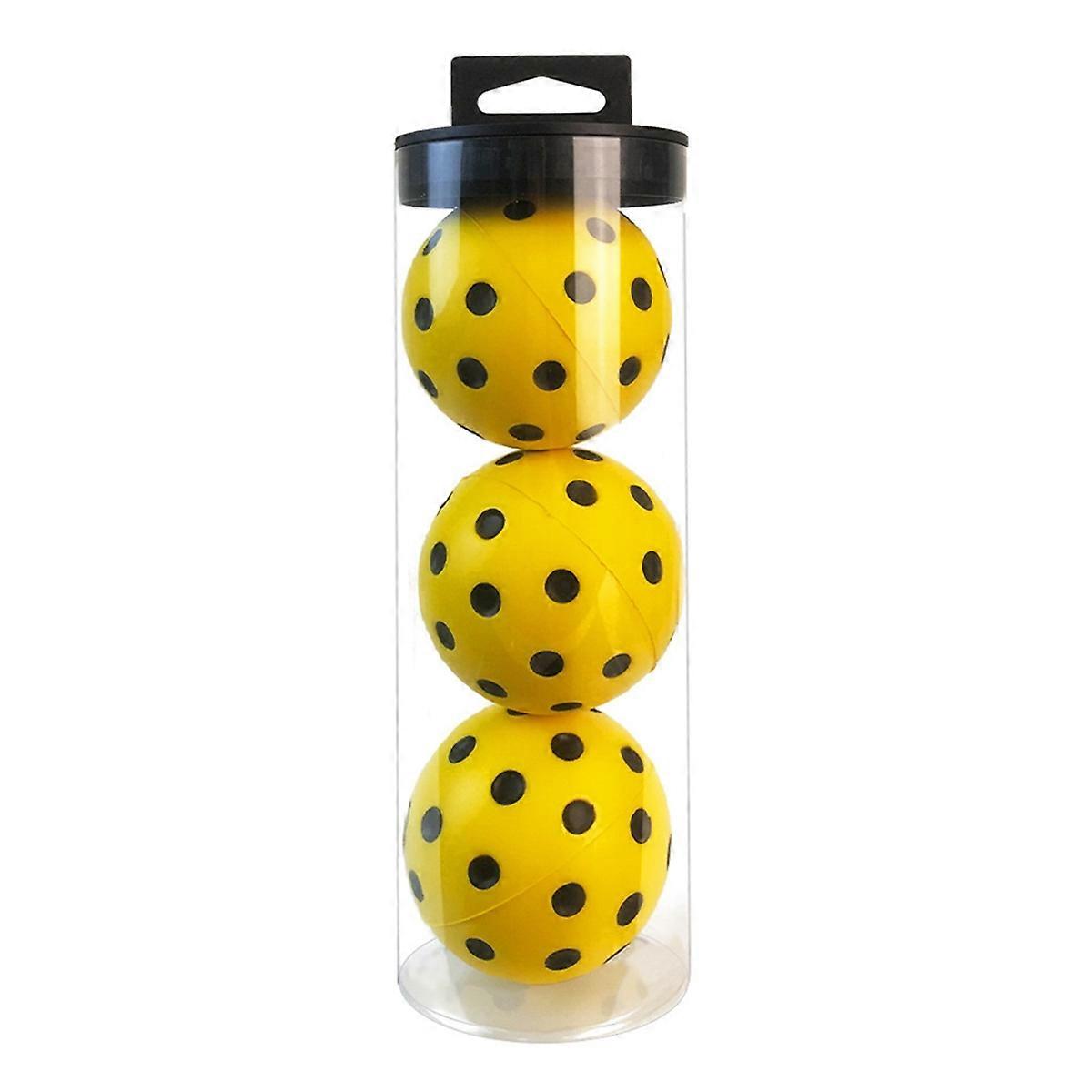 Silent Pickleball Balls Quiet Foam Practice Balls for Indoor/Outdoor