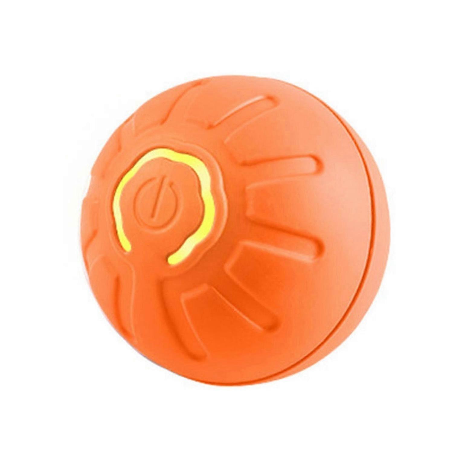 Dogs Rolling Ball Toy Outdoor Multifunctional Interactive Training Toy Chew Toy with Light Rechargea