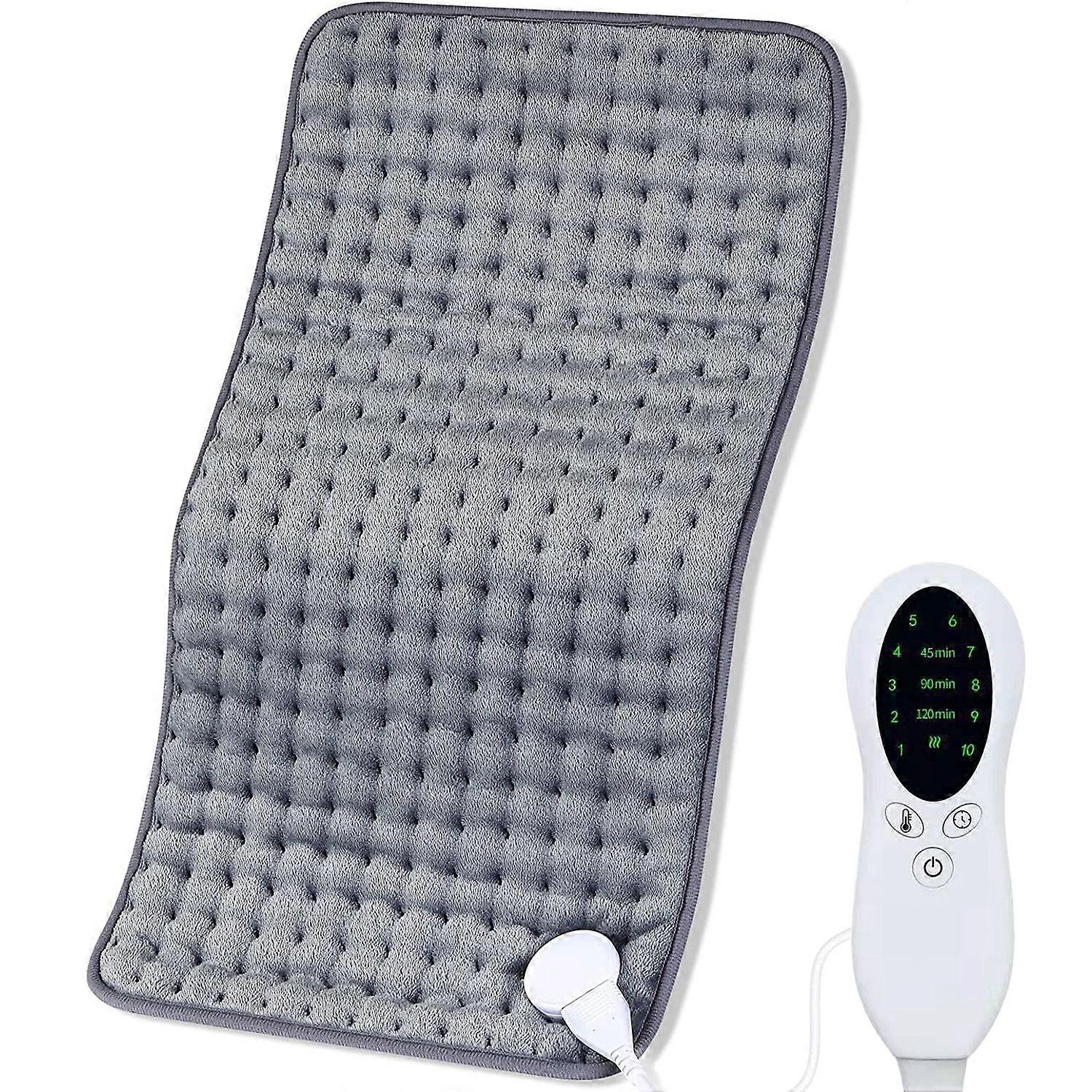 Heating electric pad for back, shoulders, abdomen, legs, arms, electric heating pad with heating settings(30*60cm)
