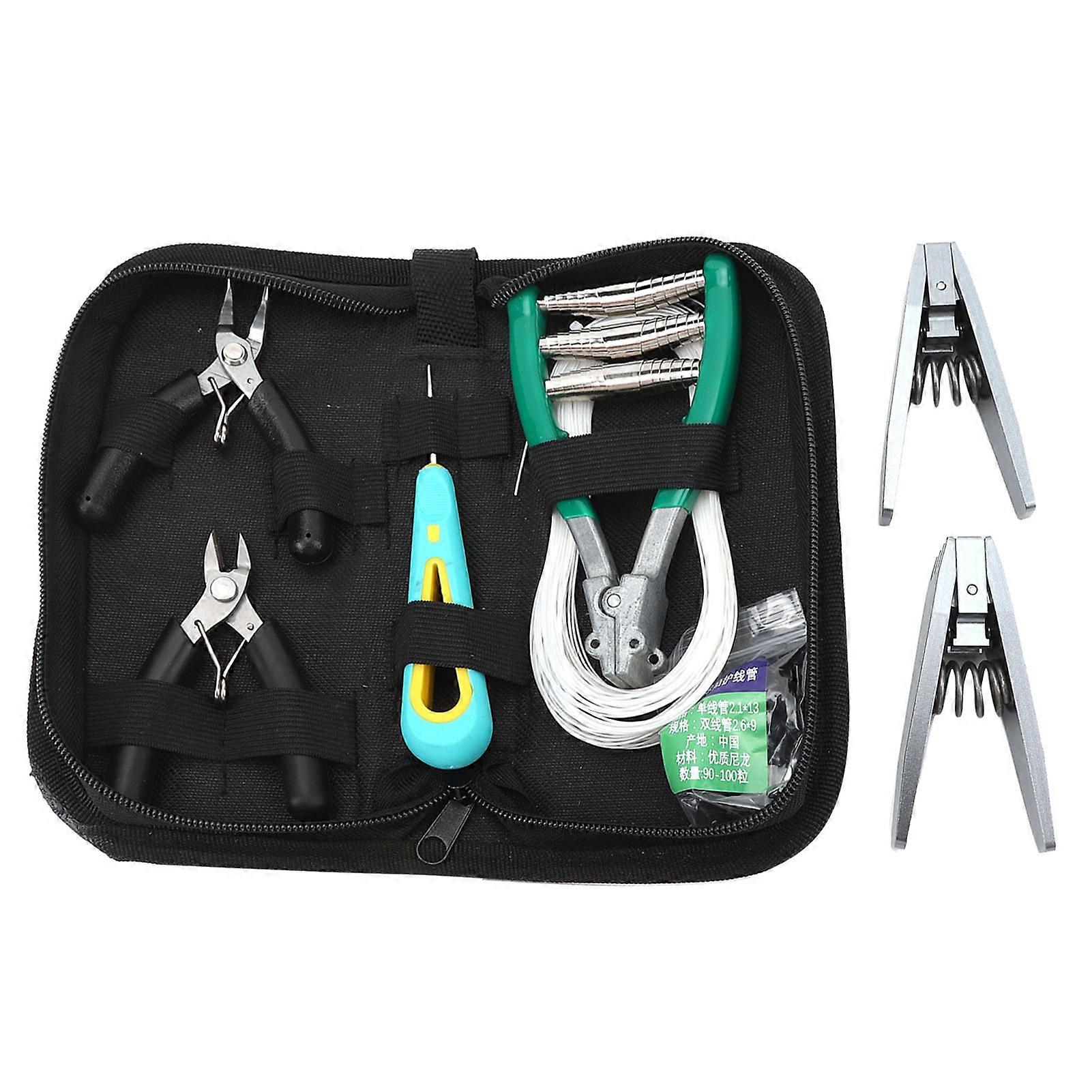 Badminton Threading Tool Professional Efficient Tennis Racket Starting Clamp DIY Repair Maintenance Kit