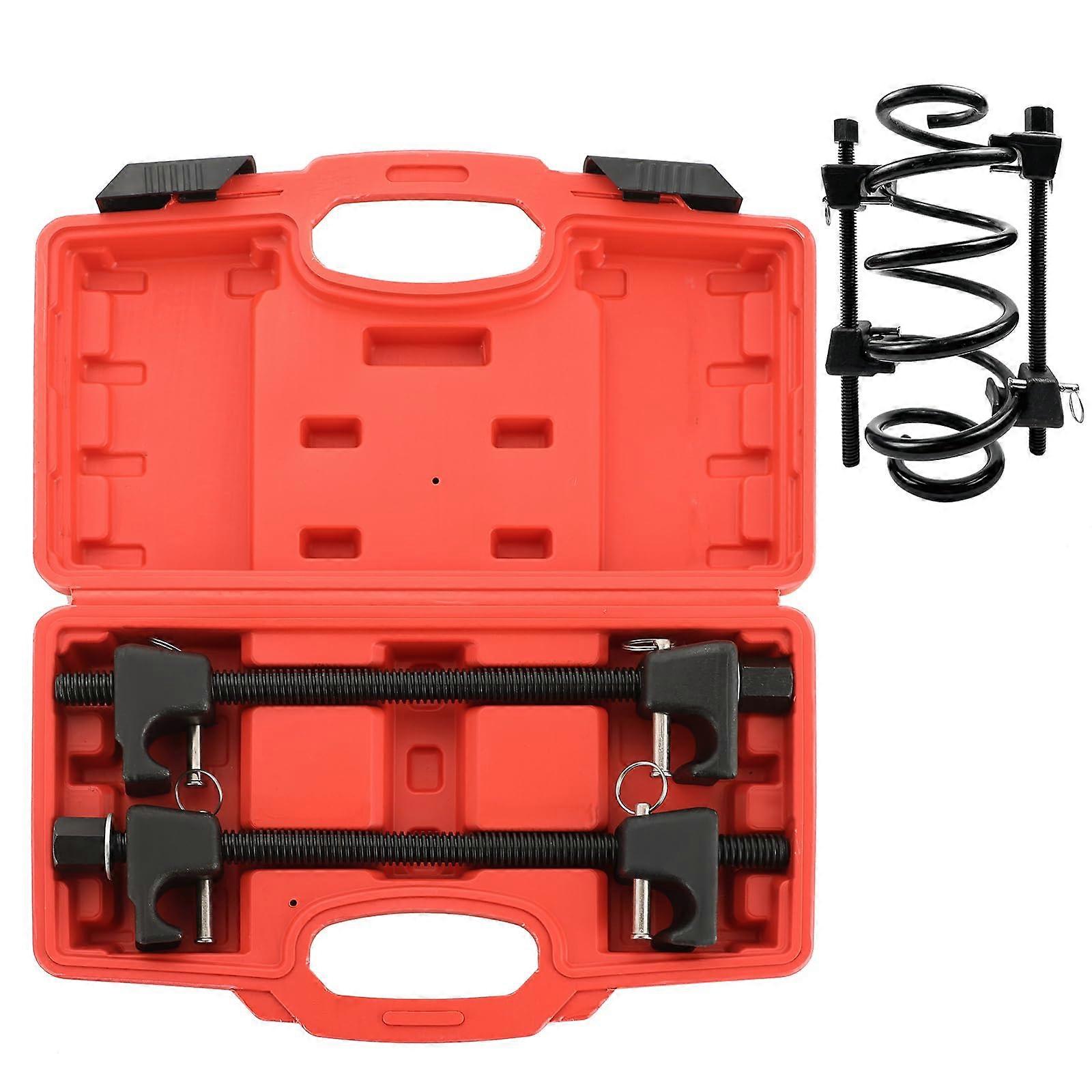 Macpherson Strut Spring Compressor, 2pcs Coil Spring Compressor Strut Remover Installer Tool