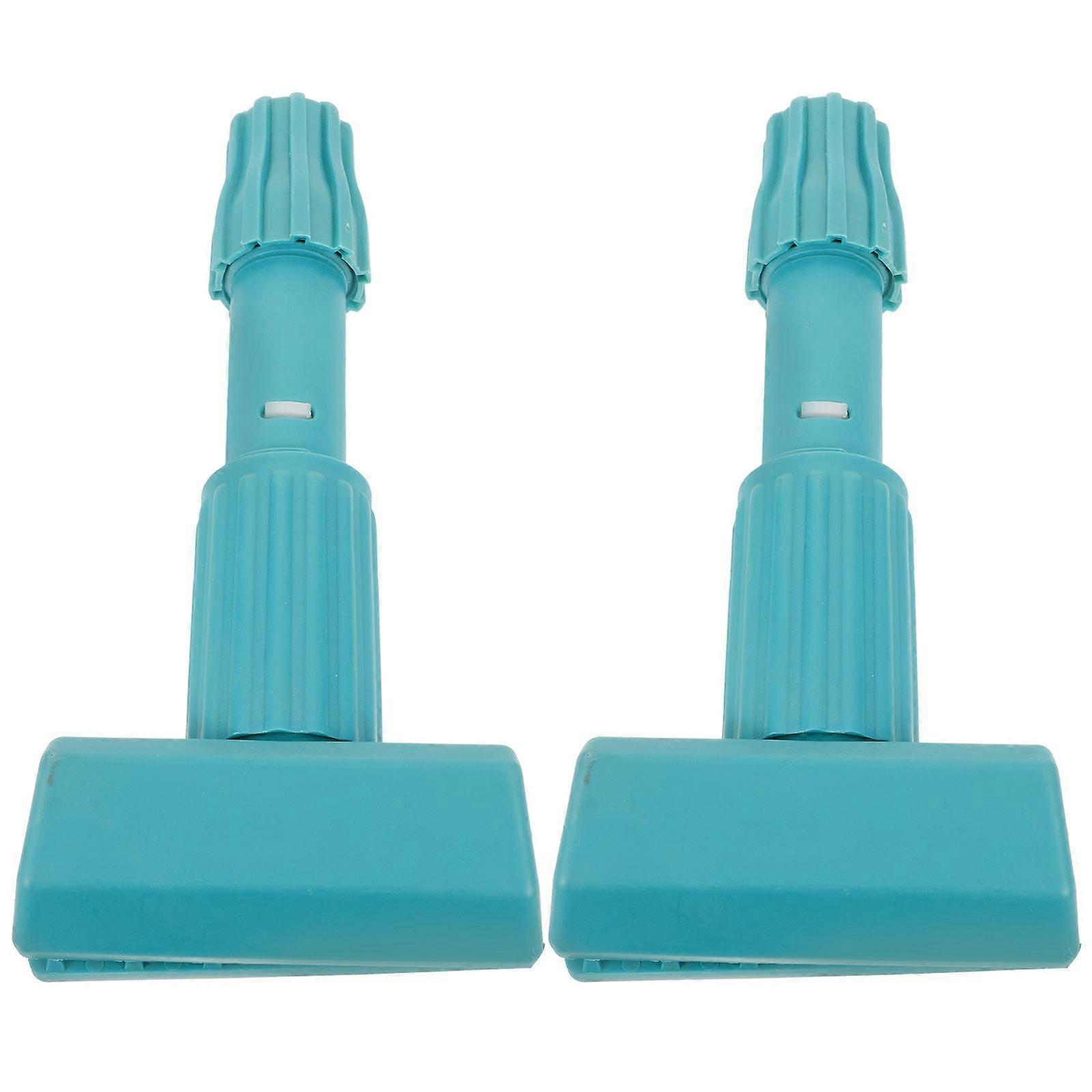 2pcs Commercial Mop Clamps Quickly Change Head Mop Handle Mop Head Replacement Clamp