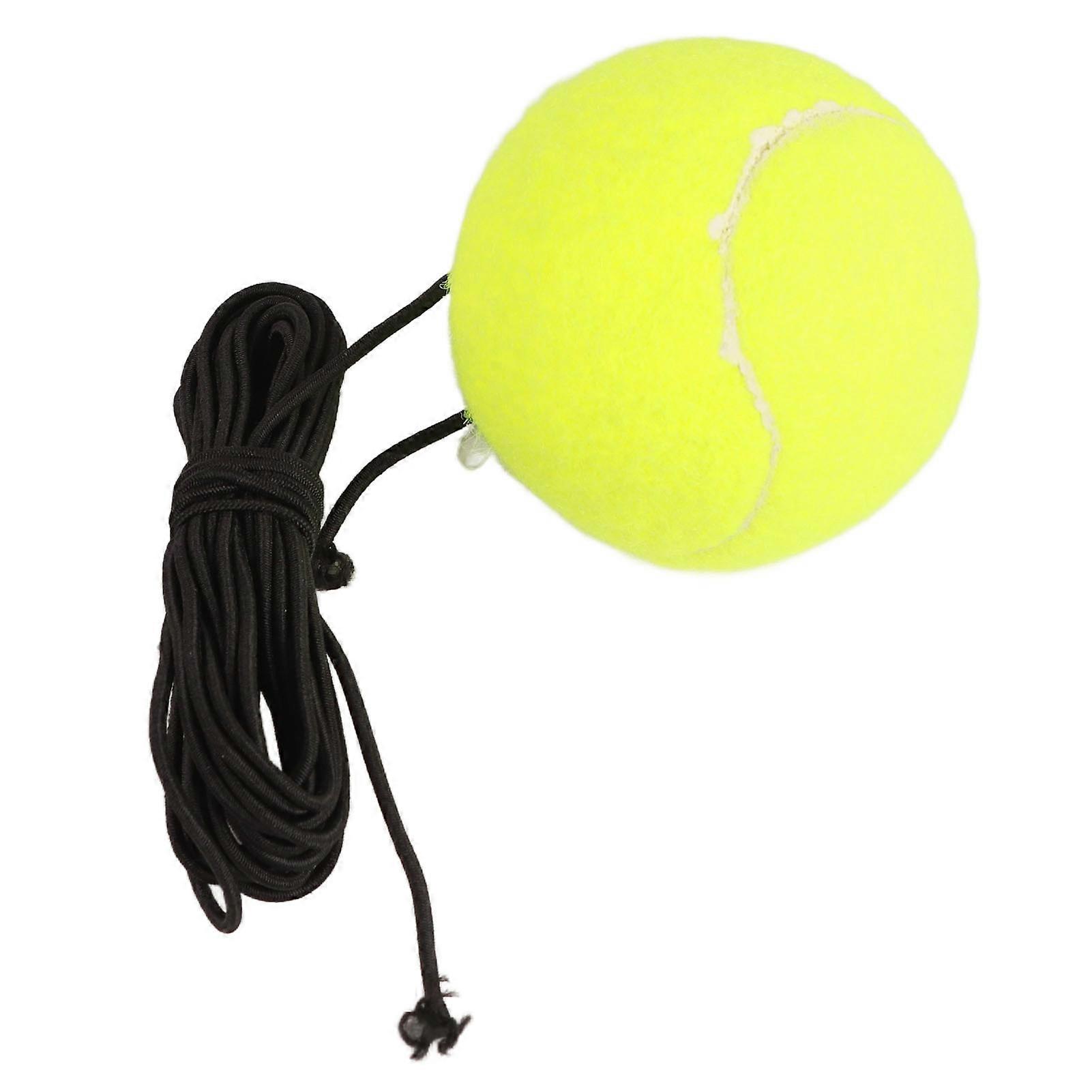 Tennis Training Ball with Elastic String for Solo Practice, Adjustable Rope Tennis Ball Trainer for Swing and Serve Skills Development