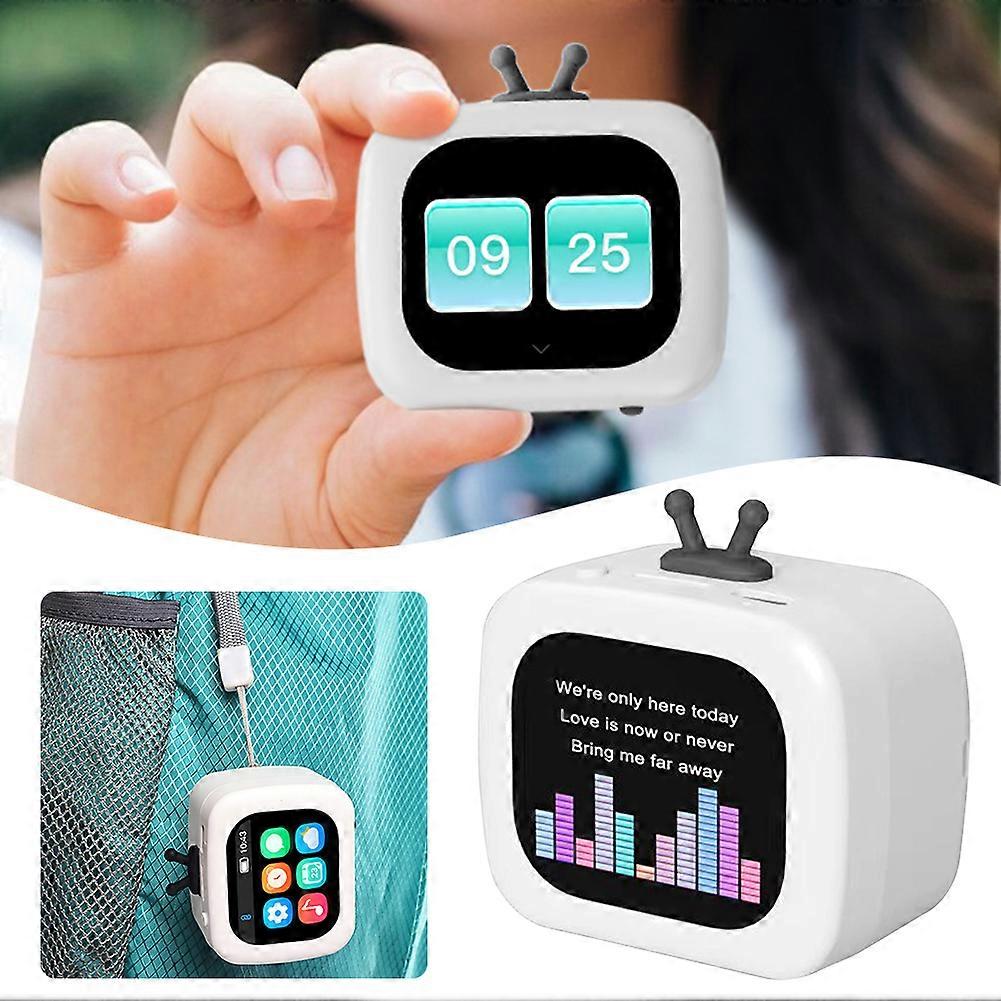 Touch Screen BT Mini Speaker Portable Compact Design Kids Birthday Present