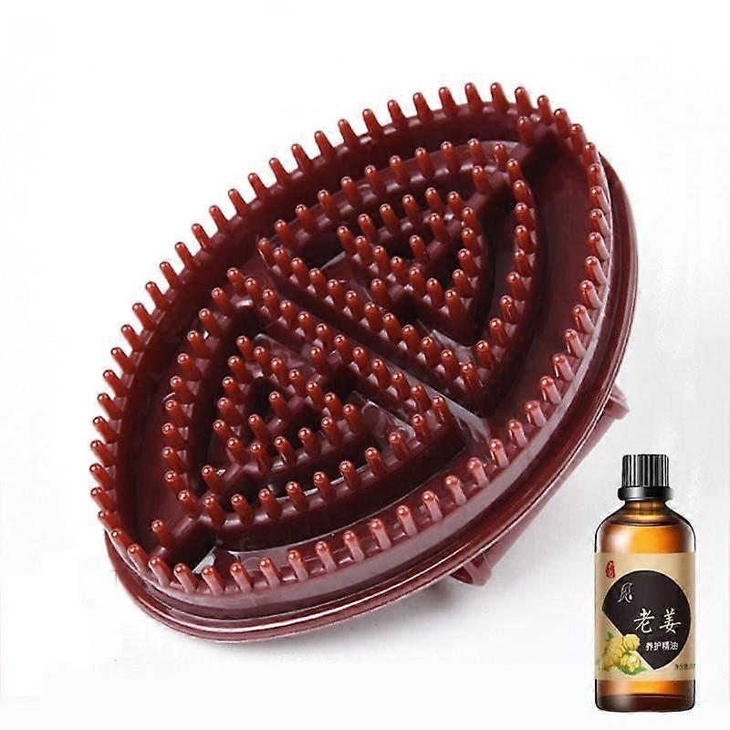 שמן אתרי מברשת לחץ מרידיאן לגוף מלא מקדם את זרימת הדם