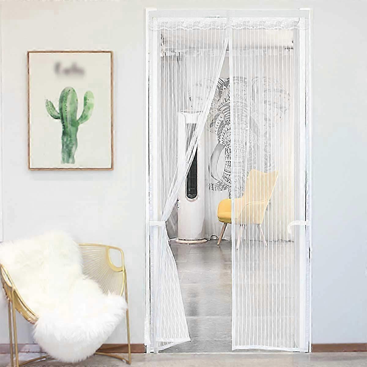 Magnetic Fly Screen Mesh Curtain for Doors in European Style