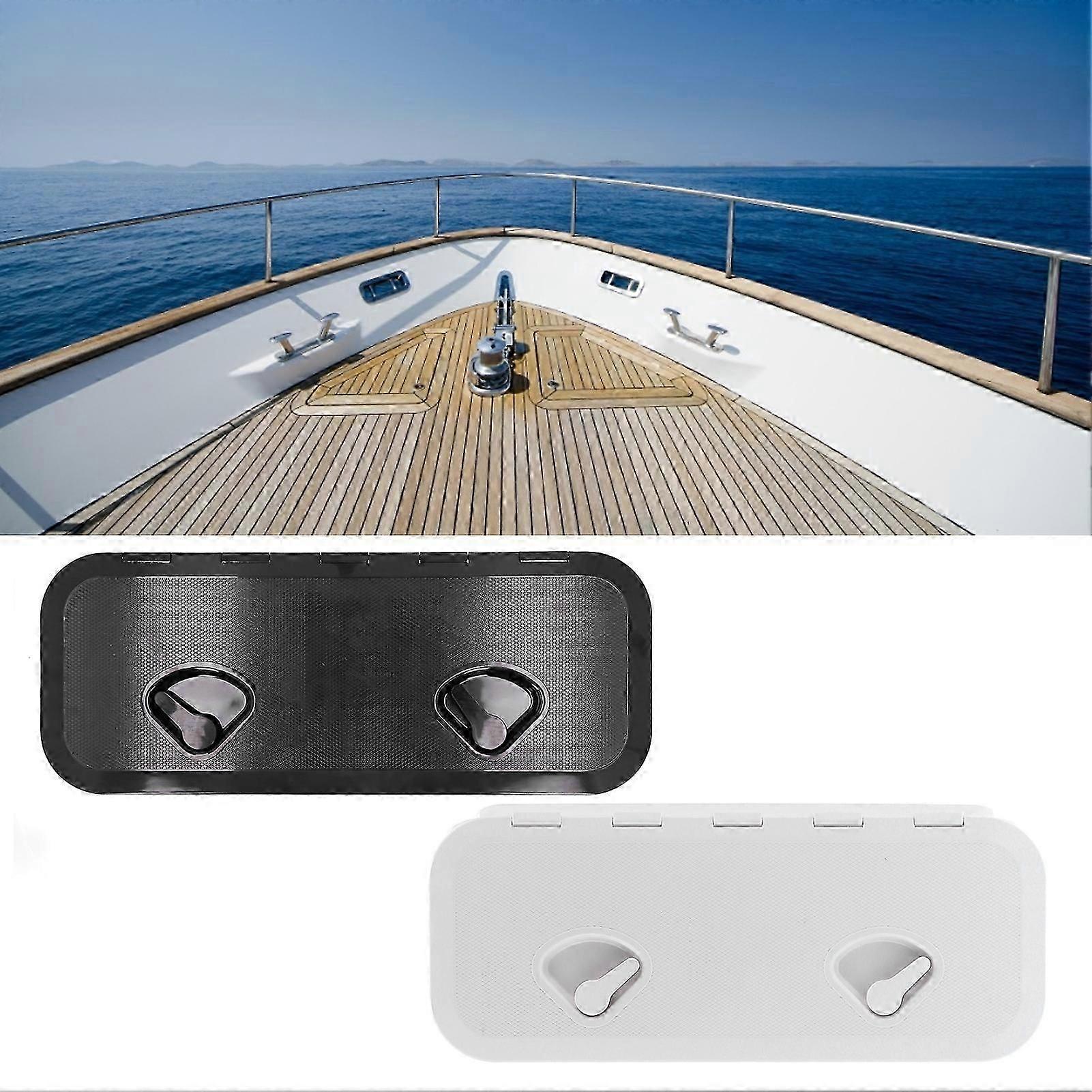 1Pc Boat Absdeck Hatch Deck Access Hatch Cover Marine Accessories Antiaging AntiUV Inspection 525 x 168mm/207 x 66in