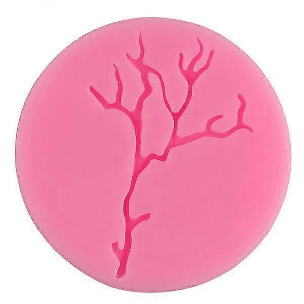 3-5pack Silicone Tree Branch Mold for Fondant Cake Making Baking Tool