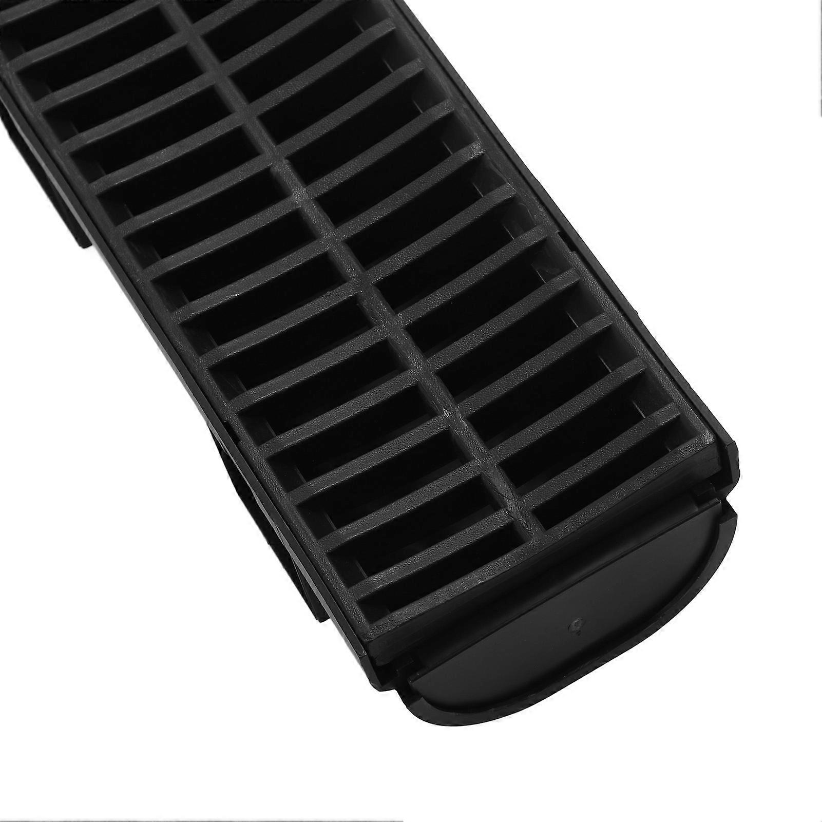 6 Set Trench Drain System Interlocking Leakage Proof Channel Drain with Grates for Gardens Farms Terrace