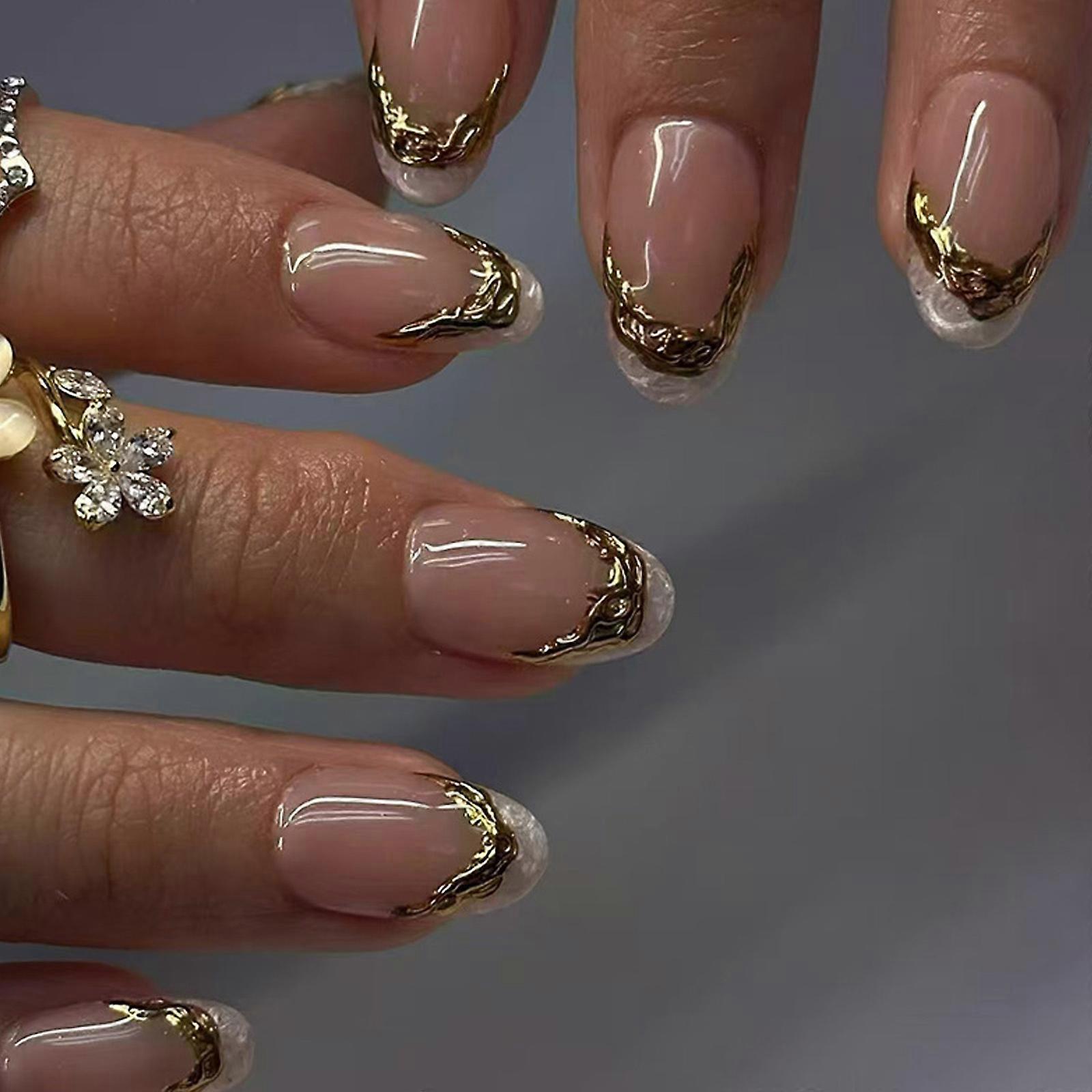 ネイルを押す、ネイルの偽のネイルの貼り付けの接着剤 偽のネイルアクリルネイルDIYネイルアートデザインのための人工の偽の釘