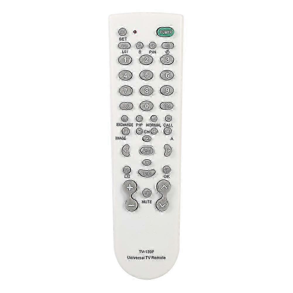 Universal TV-Fernbedienung Ersatz TV-139F Weiß Intelligenter Controller KB