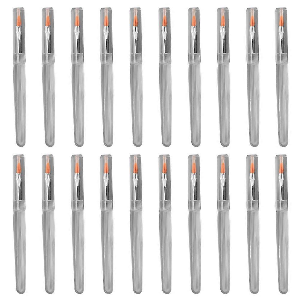 Multi-functional Cosmetic Brushes for Perfecting Lip and Eye Makeup Looks