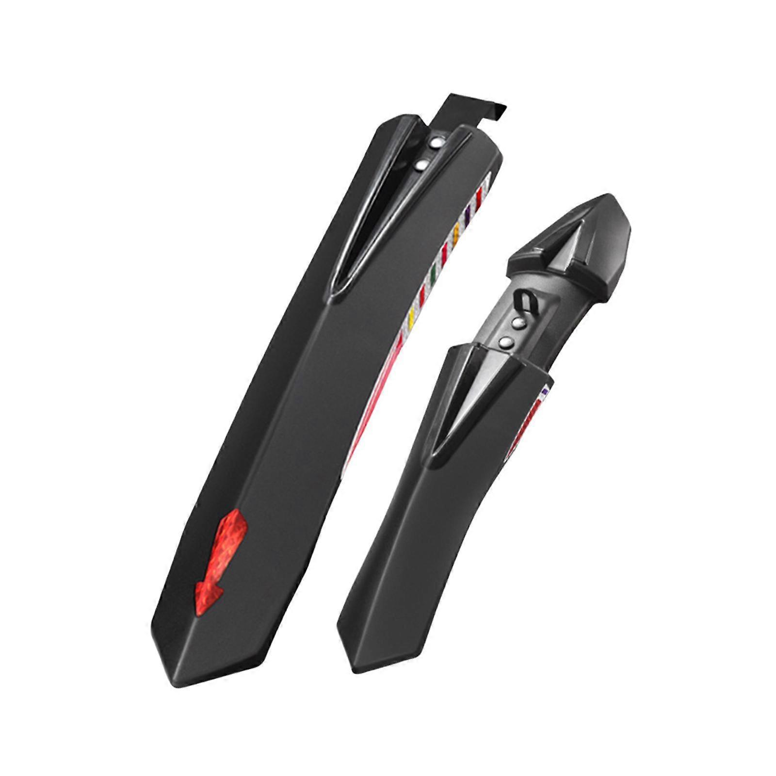 Front and Rear Bike Mud Flaps Replacement Quick Release Easy Installation