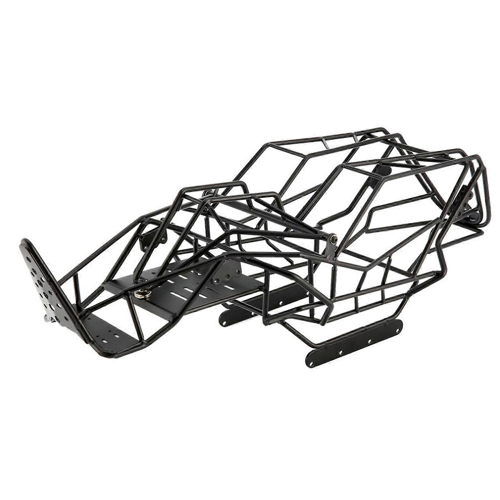 Metall Überrollkäfig RC Auto Karosserie Shell Rahmen für 1/10 Axials RCX10 90018 RC Cawler Klettern Auto Upgrade Teile Schwarz