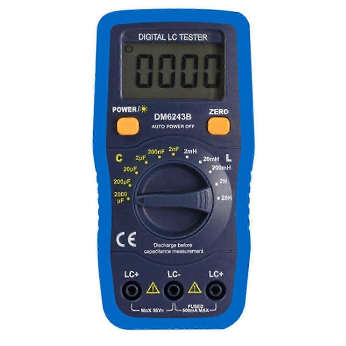 Digital Capacitance and Inductance Meter DM6243B Capacitance Multimeter, Capacitance Multimeter, Ind hwy