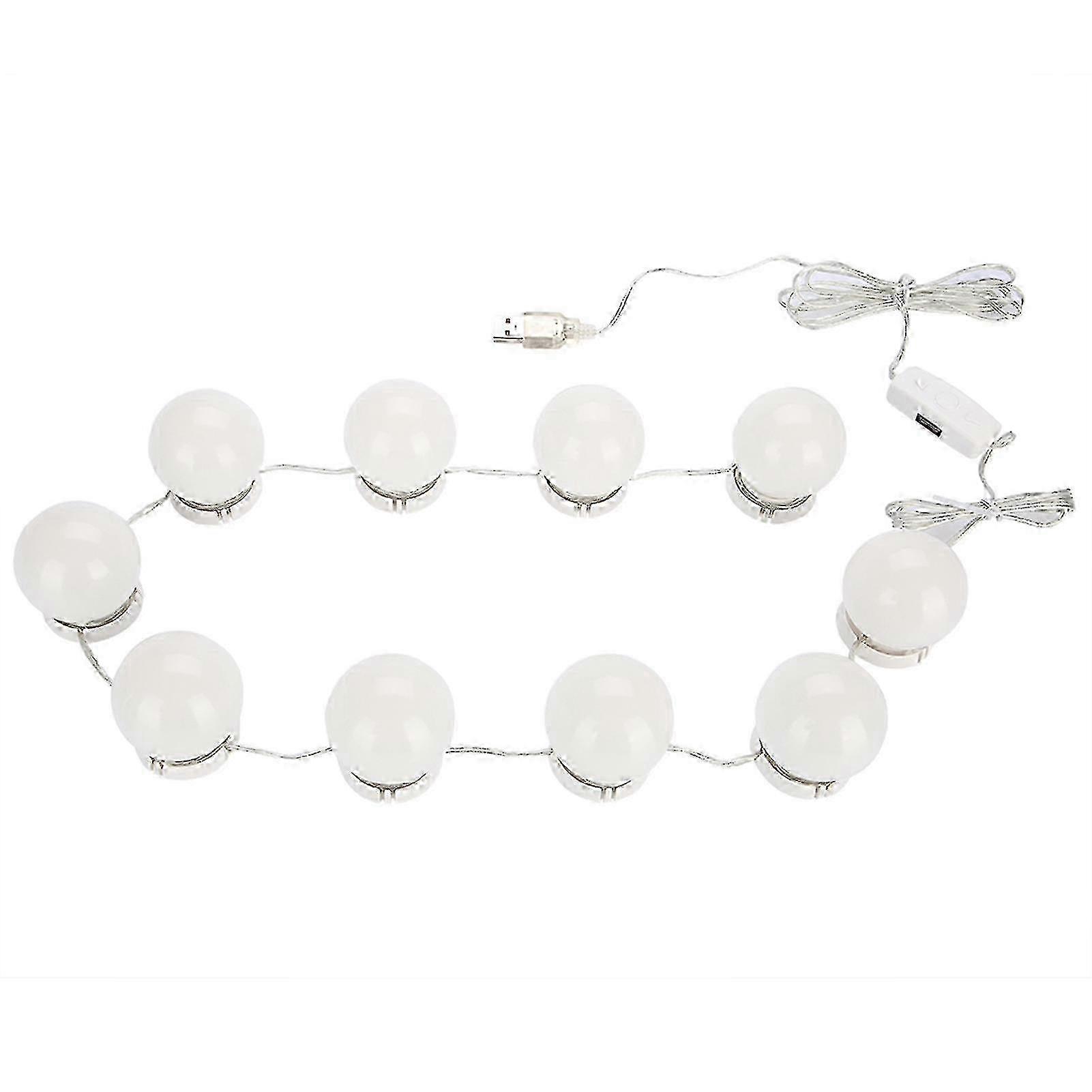 Vanity Mirror LED Lamp Kit with 10 Dimmable Bulbs 2025