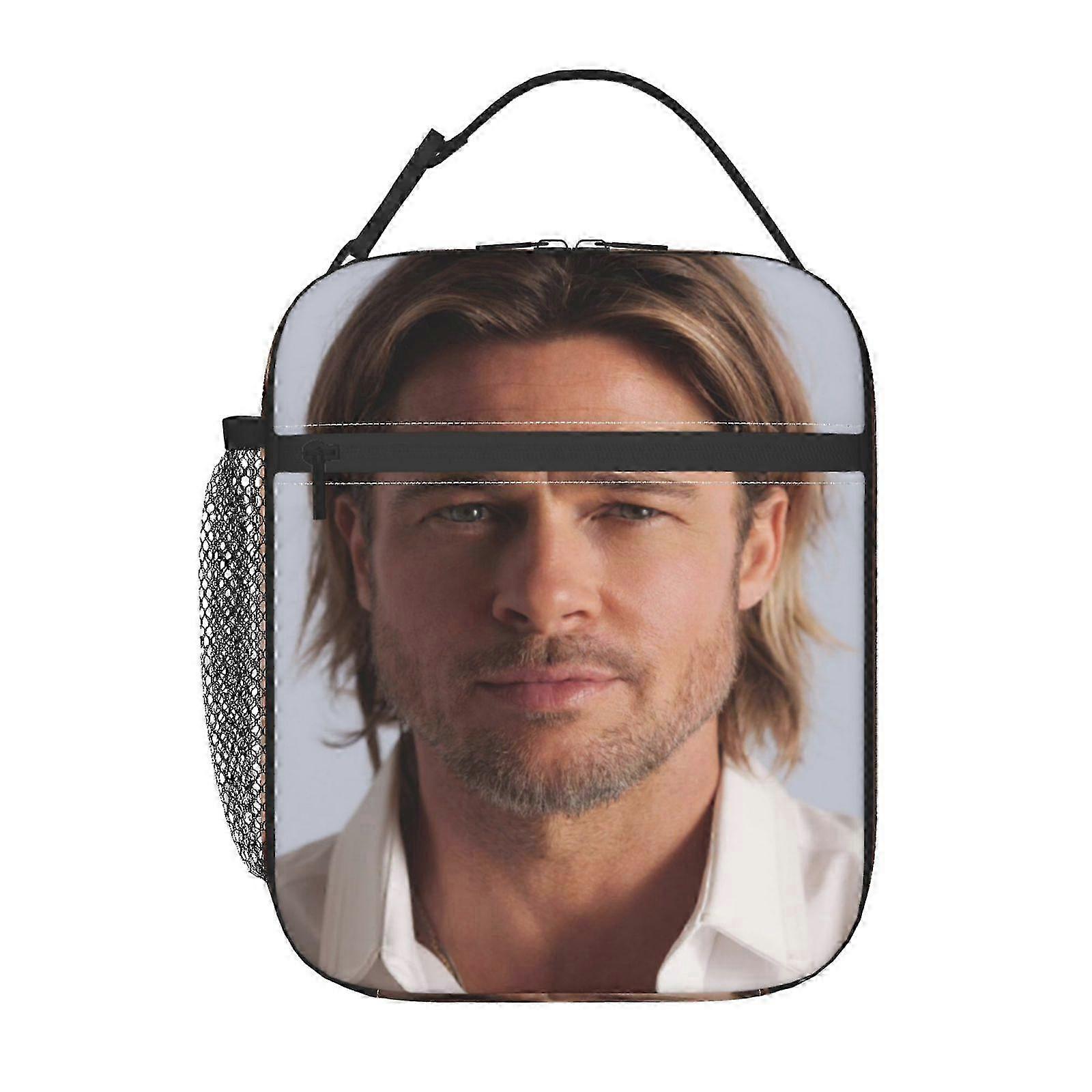 2025 r103 Brad Pitt Lunch Bag with USB Heating Function, 3-Temperature Settings, Electric Lunch Box Companion f103