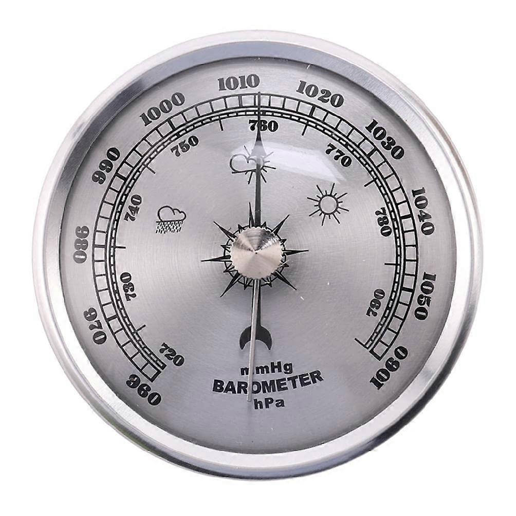 Barometer Weather Station For Air Pressure Measurement And Reading Thermometer Model And Size