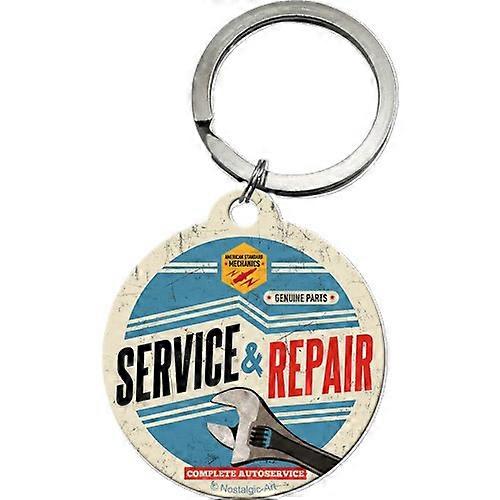 Nostalgic-Art Keyring (Round) - Srvc & Repair