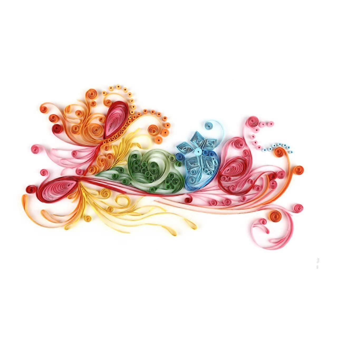 Complete Paper Quilling Kit 13 Strips Tools for DIY Craft Art Projects