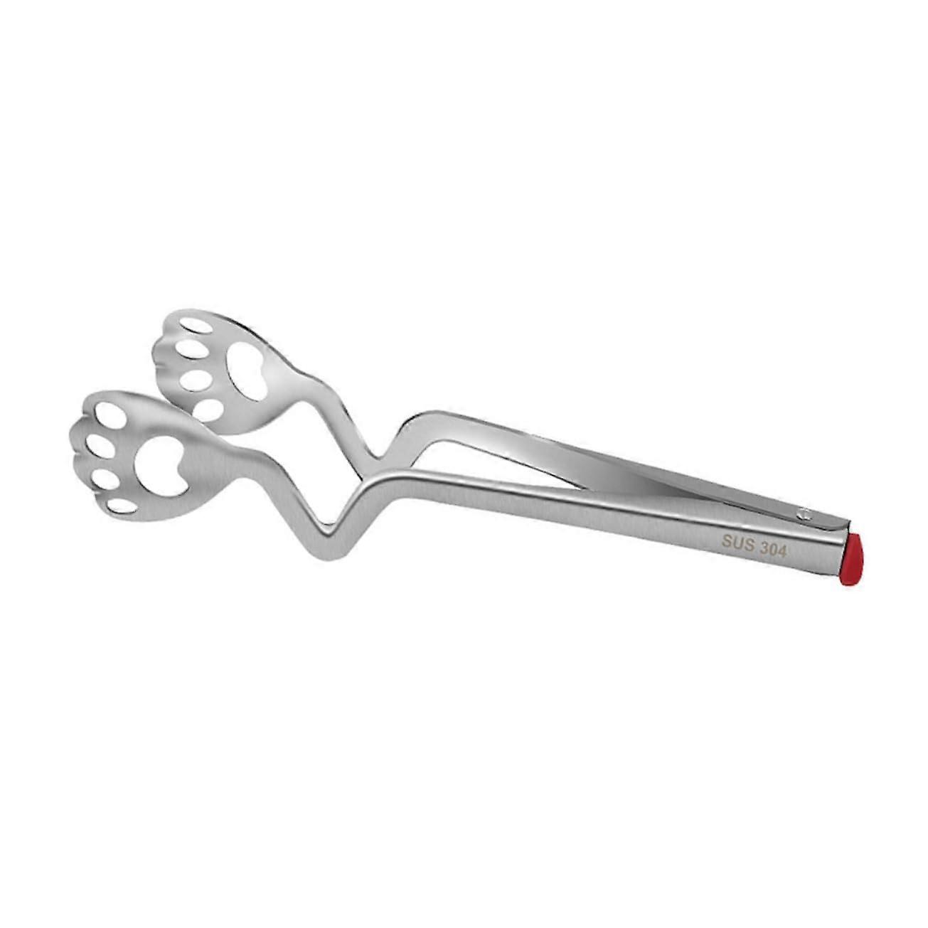Grill Tongs With BBQ Clamp, Robust And Handy Grill Accessory For Secure Grip On Steak At BBQ Events