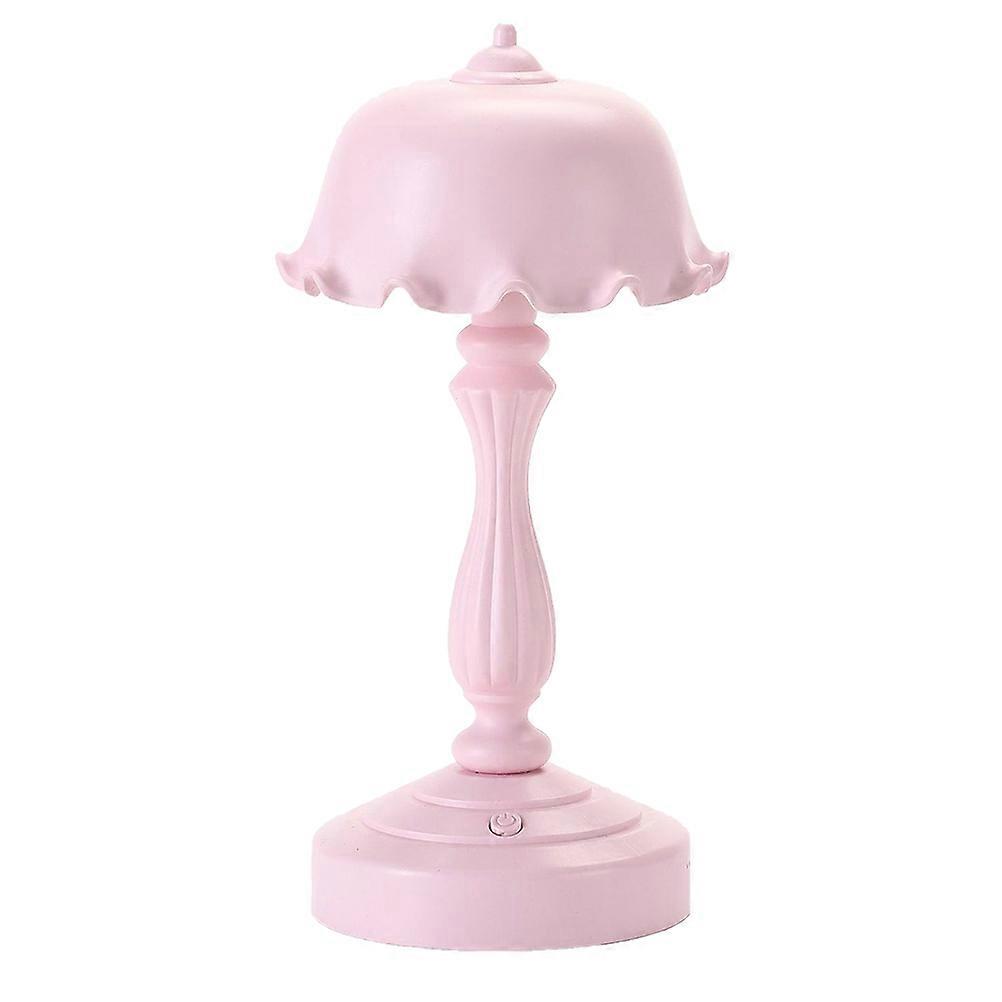 1pc Retro Night Lamp Unique Decorative Desktop and Bedside Light