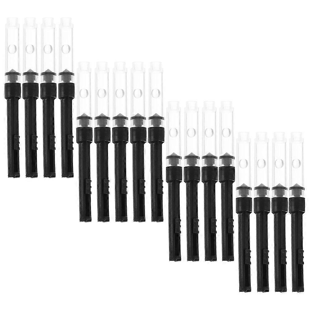 25pcs Fountain Pen Ink Absorber Converter Tool for Smooth Ink Flow – Refillable Fountain Pen Accessory for Office and School Use