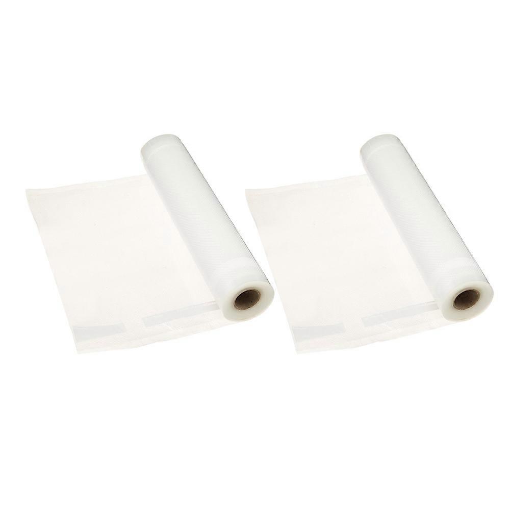 Food Vacuum Packaging Bags 17x500cm Airtight Barrier Extend Freshness for Home Kitchen 2 Roll
